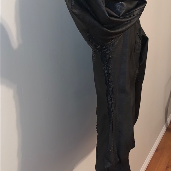 💞3for$40💞GUESS distressed Leather bomber jacket - Picture 8 of 9